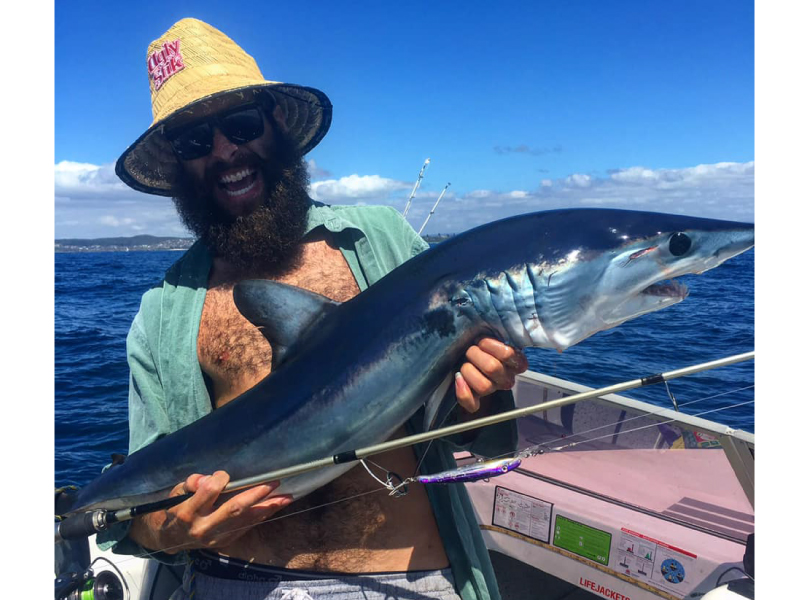 MAKO CAUGHT ON LASER PRO 120